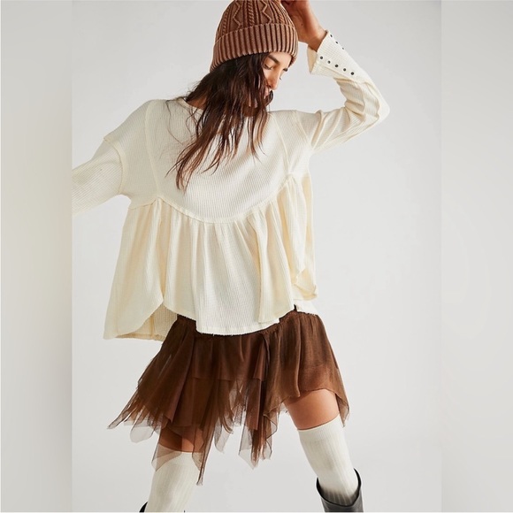 Free People Tops - FREE PEOPLE WE THE FREE Oh My Babydoll Thermal.